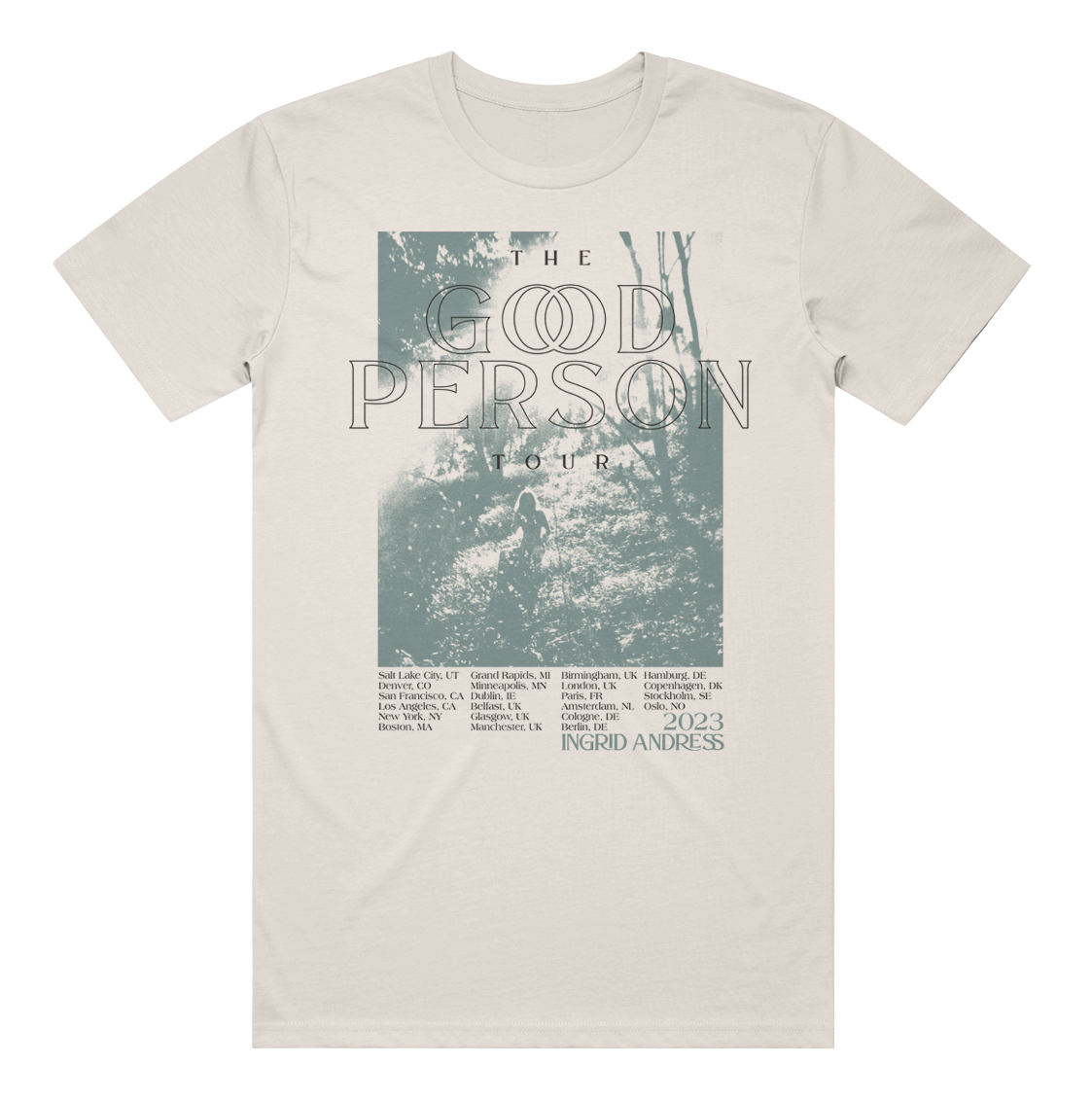 Flower Good Person Tour Tee