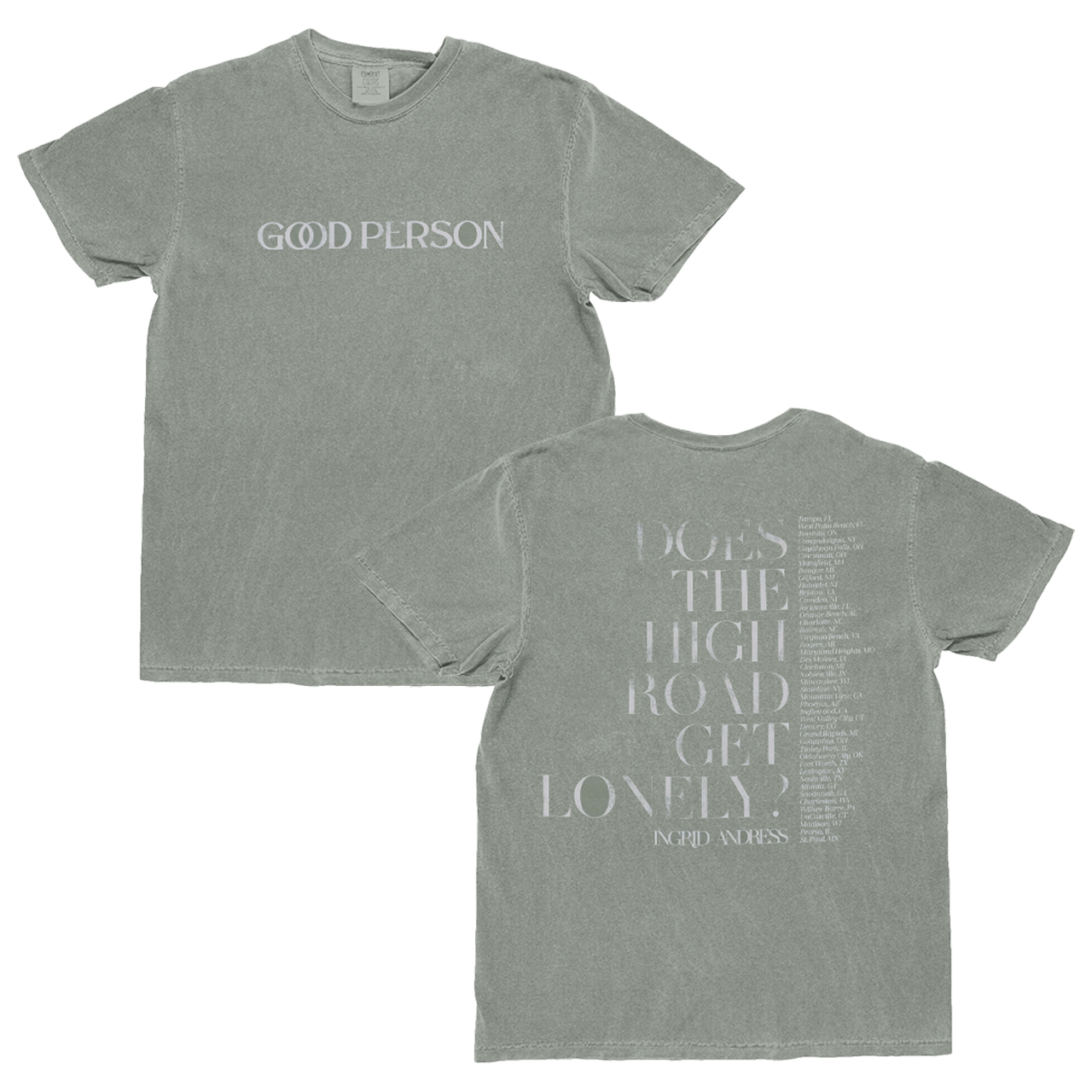 Good Person Sage Tee