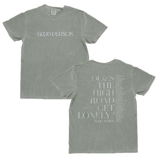 Good Person Sage Tee