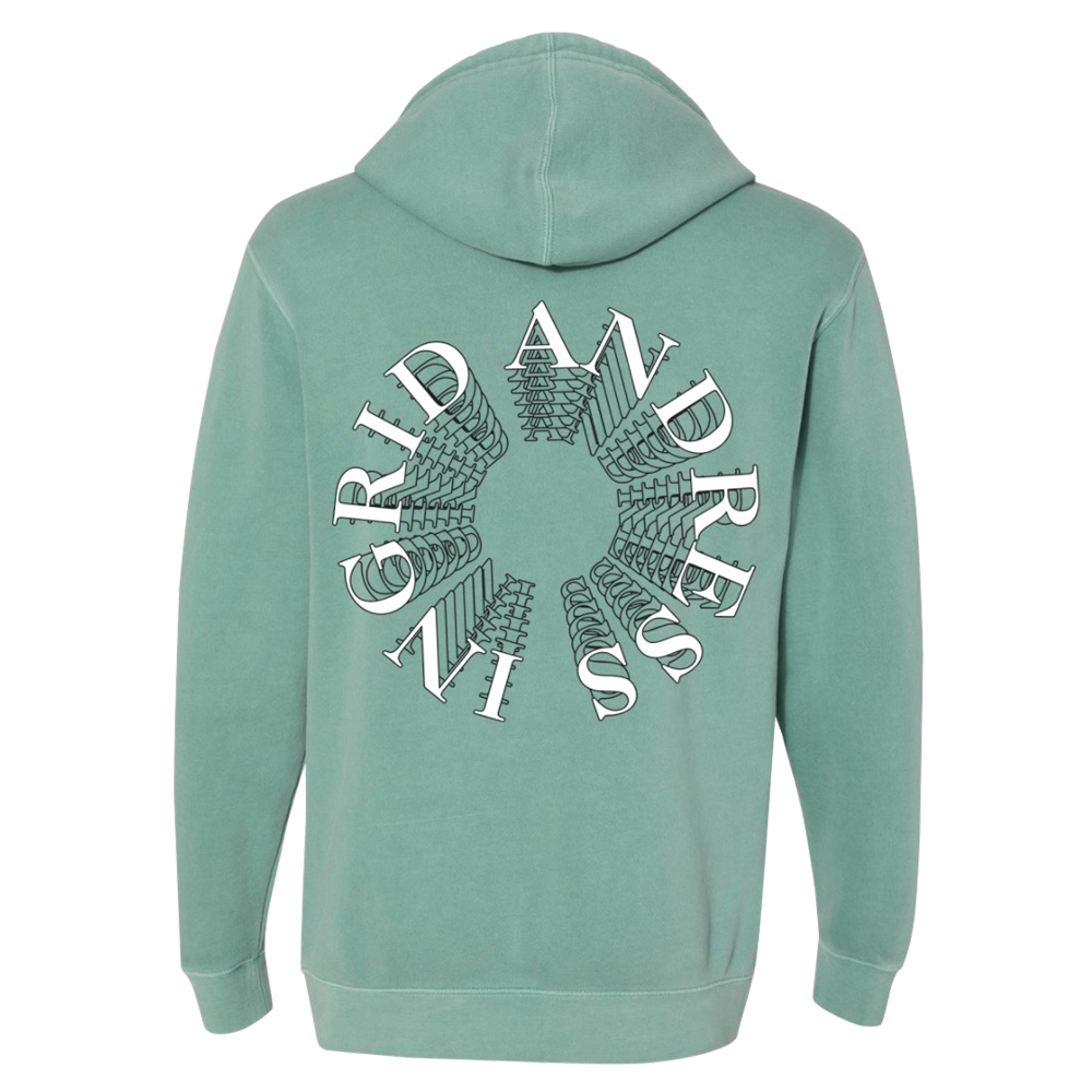 Feeling things mint hoodie sweatshirt back Ingrid Andress
